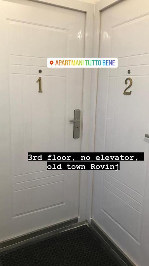 Studio Apartman Tutto Bene Ρόβινι Εξωτερικό φωτογραφία